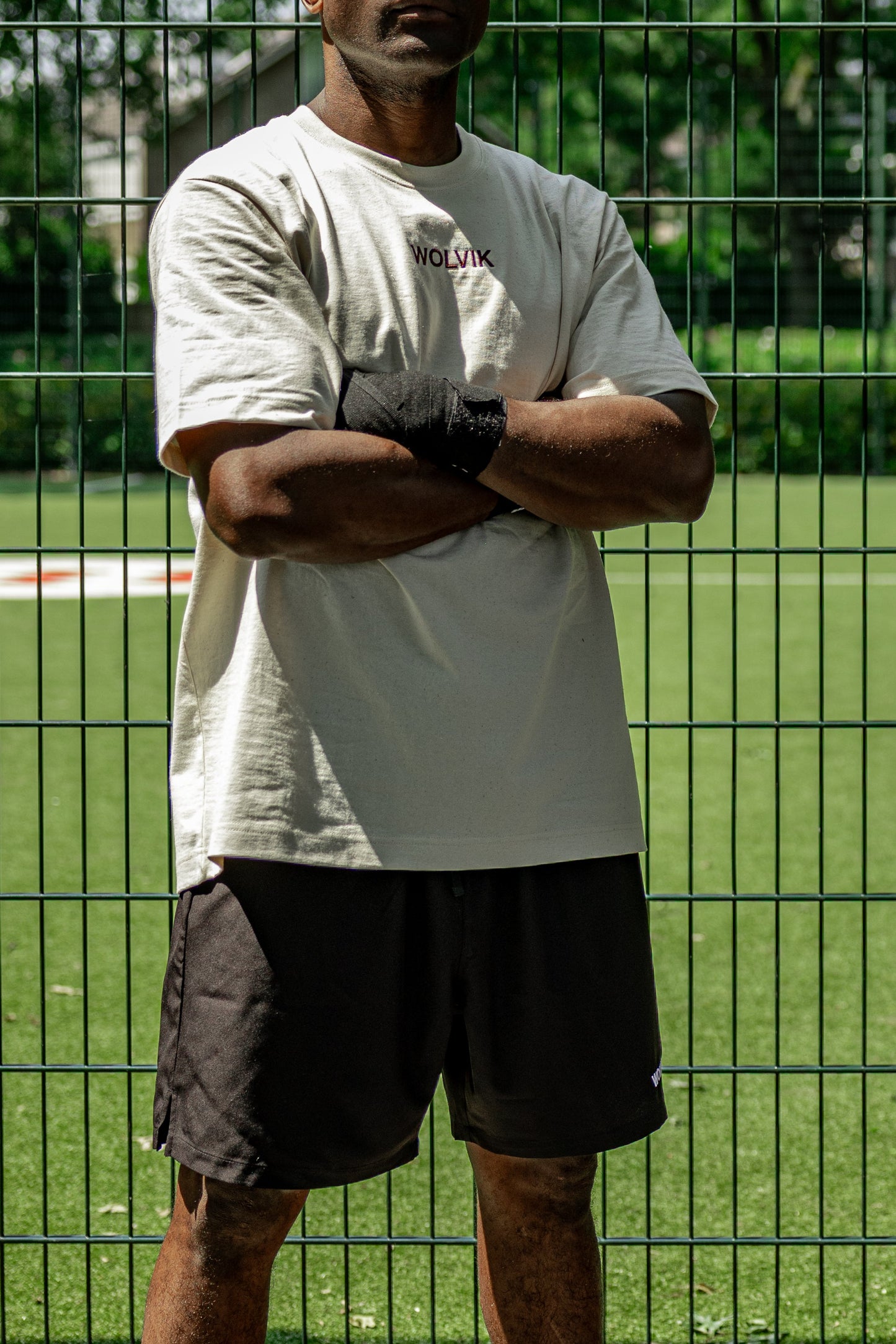 WOLVIK Performance Set Natural - T-shirt & Sportshort