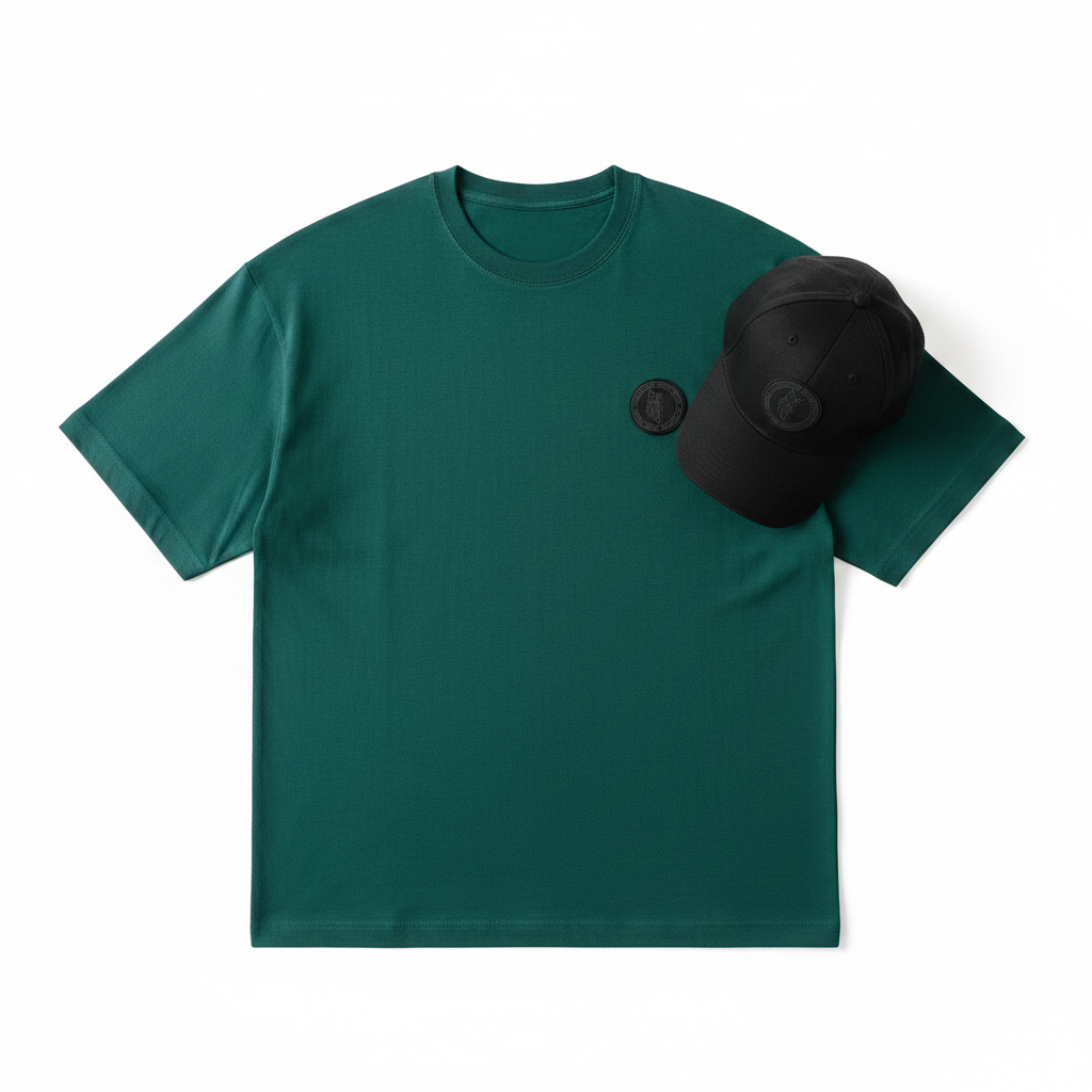 WOLVIK Black Green Signature Set Flat Lay