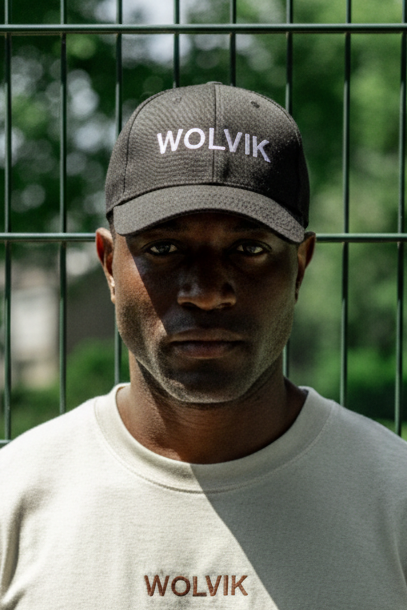 WOLVIK cap model frontaal