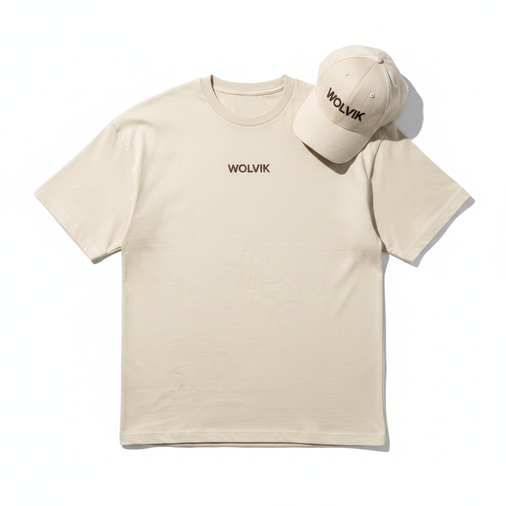 WOLVIK Natural Sand Set Flat Lay