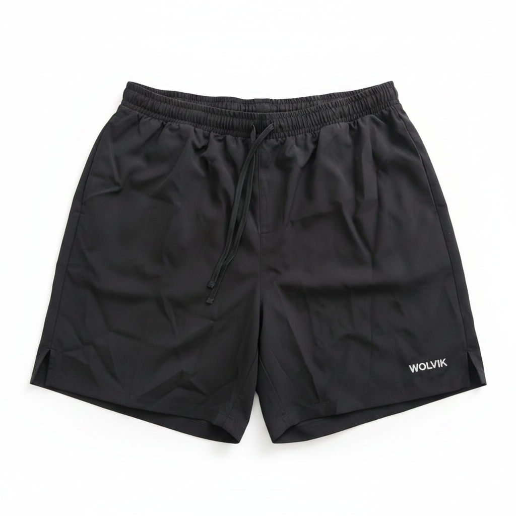 WOLVIK sportshort voorkant met logo