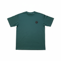 WOLVIK Teal T-shirt Flat Lay - Wit Achtergrond