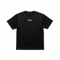 WOLVIK Zwart T-shirt Flat Lay - Alleen